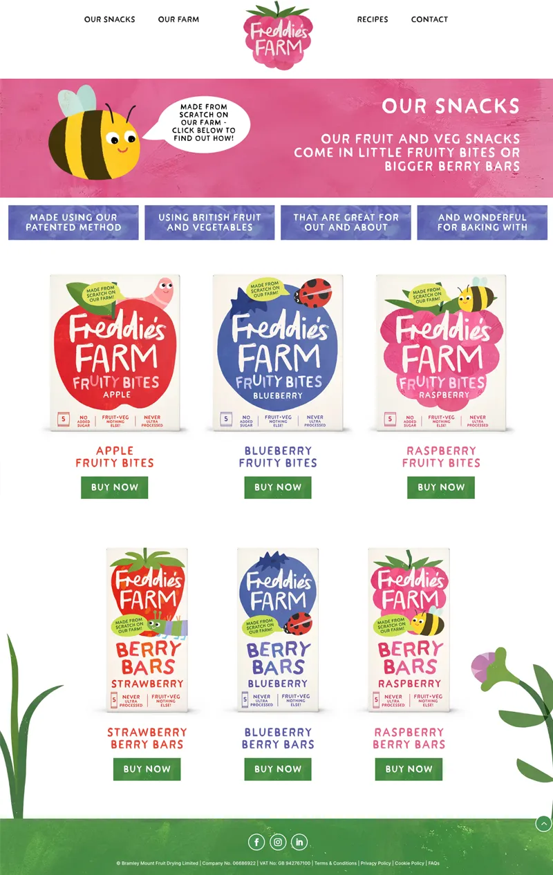 freddie's farm snacks